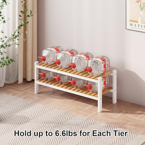 Bamboo Shoe Rack Organizer for Closet | Home Organization - Image 4