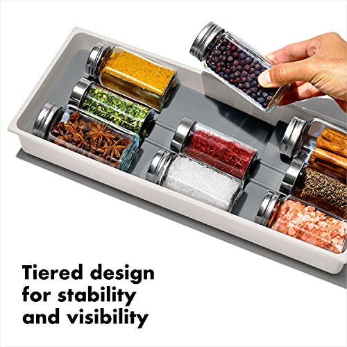 OXO Good Grips Kitchen, Compact Spice Drawer Organizer - Image 4