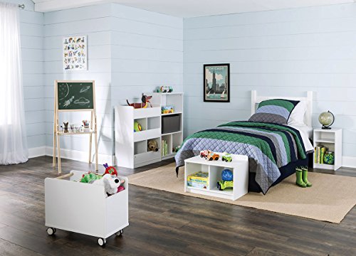 ClosetMaid 1497 KidSpace 3-Tier Vertical Storage Shelf, White - Image 5