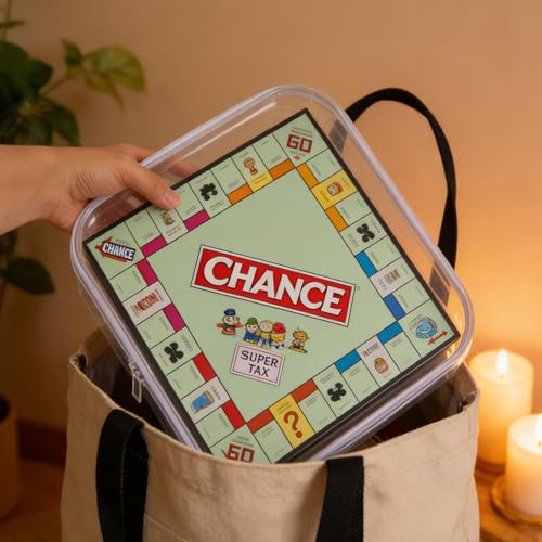 Klmnop 3 Pack Board Game Organizer and Storage Box, Extra - Image 5