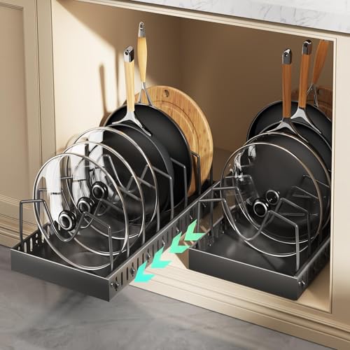 Lozovin Pull Out Pots and Pans Organizer Under Cabin | All Products - Image 2
