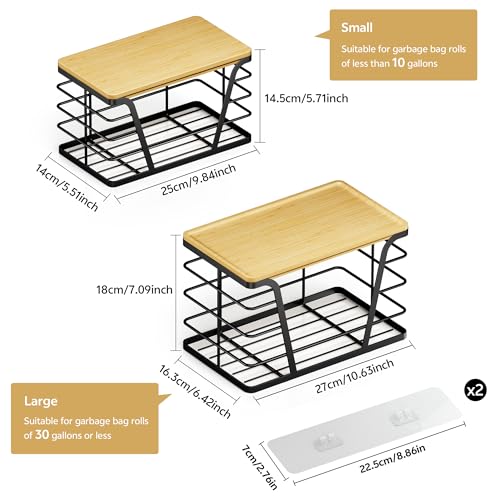 2 Pack Stackable Storage Laundry Kitchen Organizers, Wall - Image 4
