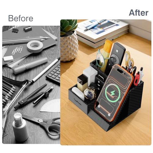 Wireless Charger with Desk Organizer, Multifunctiona | All Products - Image 3
