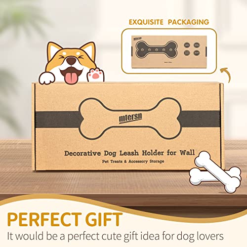 MTERSN Dog Leash Holder Wall Mount with 3D Paws Hooks | Pet Essentials - Image 7