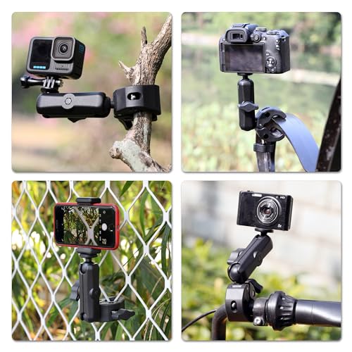 SOONSUN Heavy-Duty Super Clamp Mount for Insta360 and GoPro - Image 7