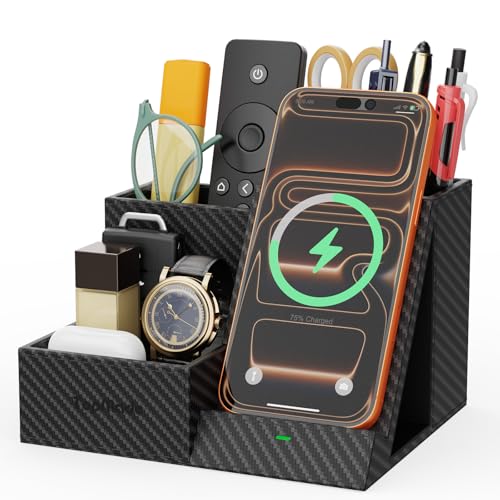 Wireless Charger with Desk Organizer, Multifunctiona | All Products - Image 2