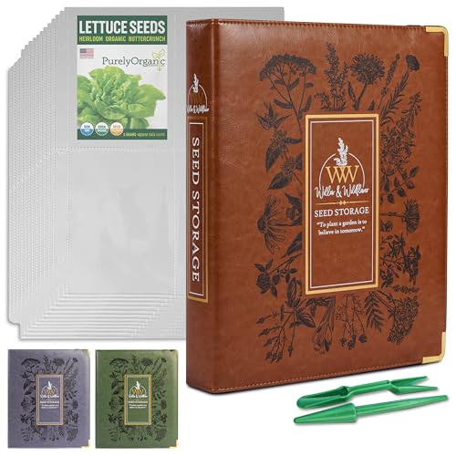 Willow and Wildflower Garden Seed Organizer Binder, Seed - Image 2