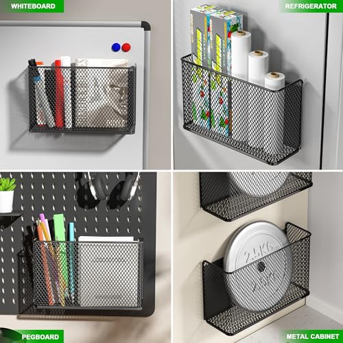 Magnetic Shelf Fridge Basket Bin for Washer Dryer Locker - Image 6