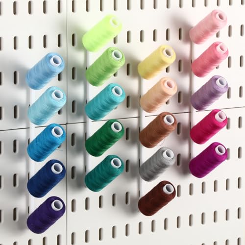 Novabright 4pcs Pegboard 3/5 Spot Thread Angled Spool Hooks - Image 7