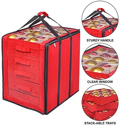 Christmas Ornament Storage Boxes with Dividers - 5 | Home Organization - Image 6