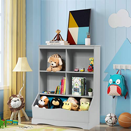 GIANTEX Storage Cabinet, Cubby Toy Organizer - Image 5