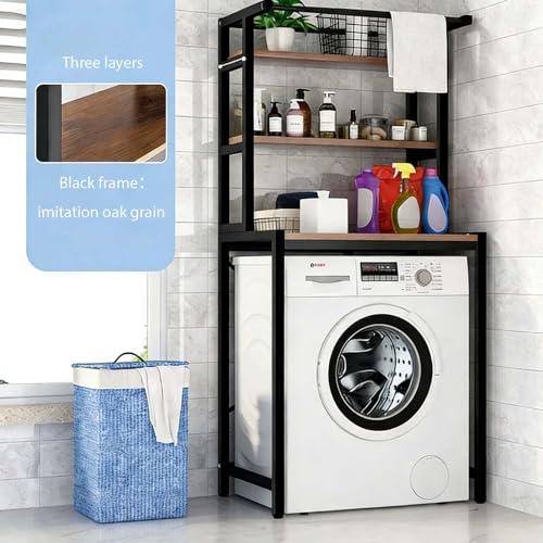 Freestanding Utility Shelf, Heavy Duty Over Washer and Dryer Rack - Image 4
