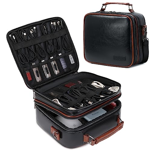 KYALOU Electronics Travel Organizer, Large Electronic Accessories - Image 2
