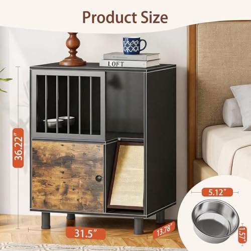 Dog Proof Cat Feeder Station – Elevated Feeding Table - Image 3