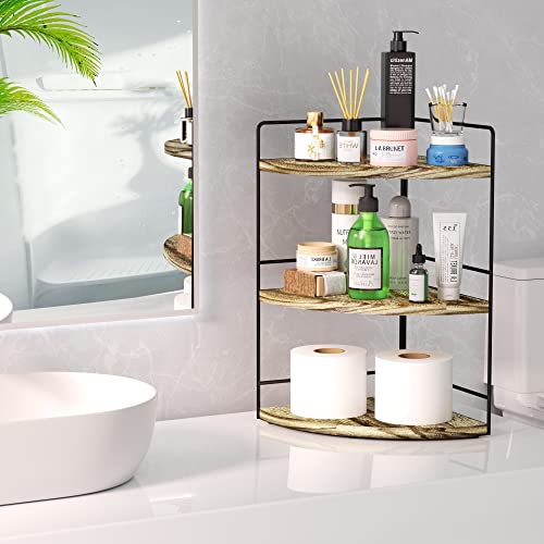 ZGO 3-Tier Bathroom Organizer - Countertop & Corner Organizer - Image 3
