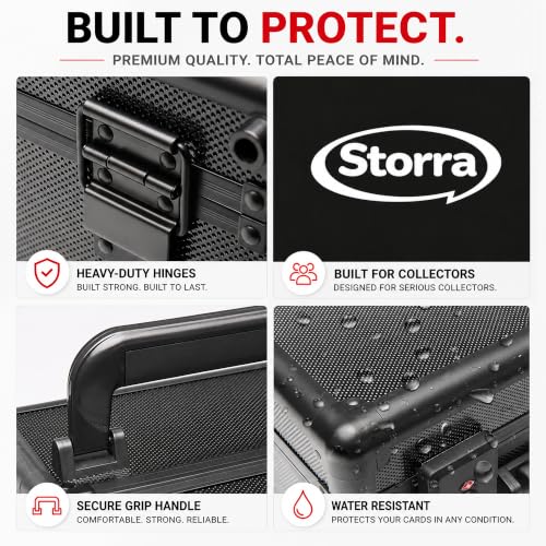 Graded Card Case 4-Row PSA Slab Case with TSA Lock, 12 Foam - Image 6