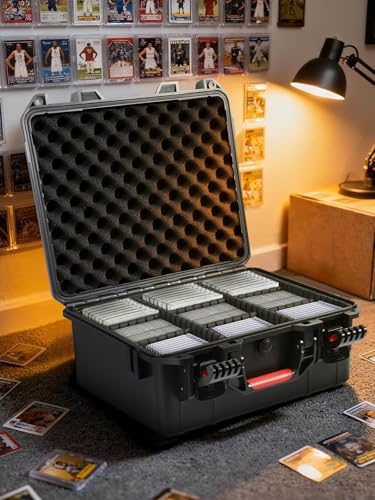 Graded Card Storage Box,Trading Card Storage Box with 6 - Image 3