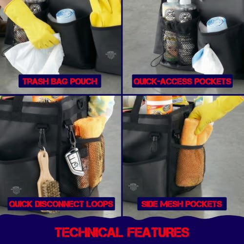 Nomad USA Wearable Cleaning Caddy Bag 100% Waterproof Cleaning - Image 5