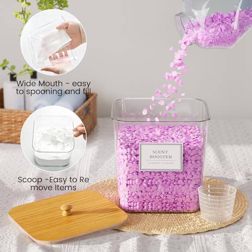 HomePekite Laundry Pods Storage Container, Clear Acrylic - Image 5