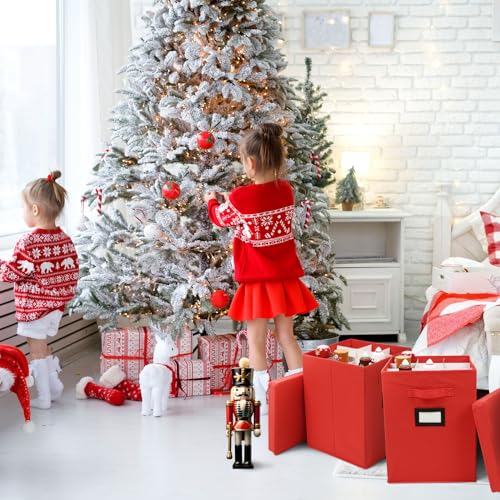 2 Pack 16 Inch Large Christmas Nutcracker Storage Box Hold - Image 6