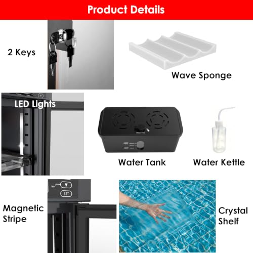 35L Camera Dehumidifying Dry Cabinet Box, 2 Layers - Image 4