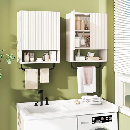 IBUYKE Bathroom Wall Cabinet Over Toilet Cabinet for Bathroom - Image 3
