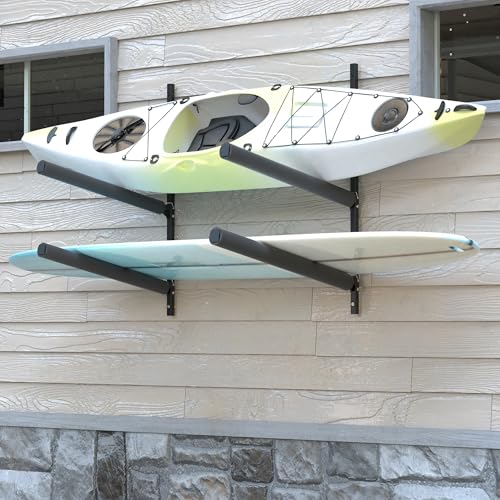 Heavy-Duty Kayak Wall Rack, 200 lb Per Level, 2-4 Tier - Image 2