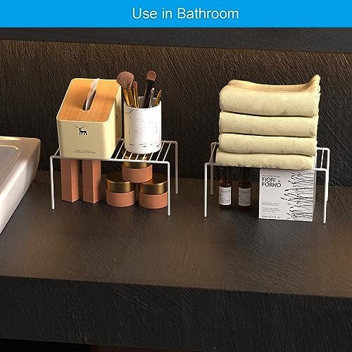 iPEGTOP Set of 6 Kitchen Cupboard Organiser Shelf, Small Size - Image 6