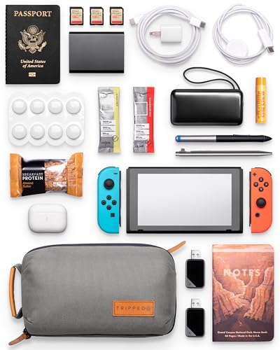 TRIPPED Travel Gear Tech Organizer Pouch for Cables - Image 3