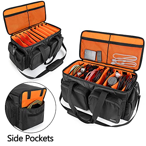 Trunab DJ Cable File Bag with Detachable Padded Bottom - Image 3