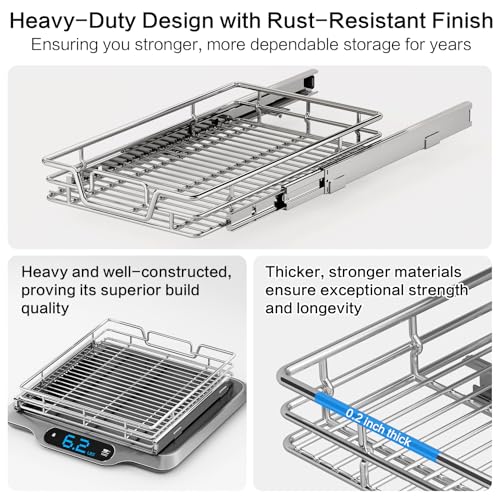 Kitchen Cabinet Pull Out Shelf and Drawer Organizer Slide - Image 4