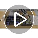Small Parts Storage Case Tools Box Organizer Double Side 34 - Image 8