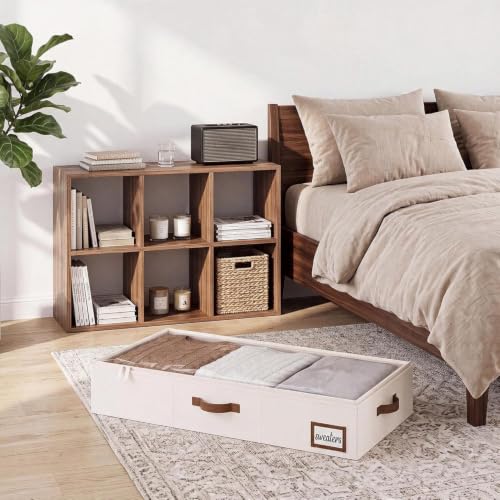 StorageWorks 6 Inch Low Profile Under Bed Storage Containers - Image 6