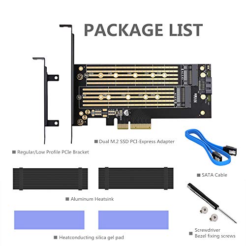 Dual M.2 PCIE Adapter for SATA or PCIE NVMe SSD with | All Products - Image 7