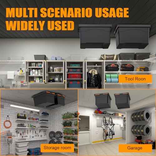 Overhead Garage Storage Rack Adjustable Width and Orientation - Image 8