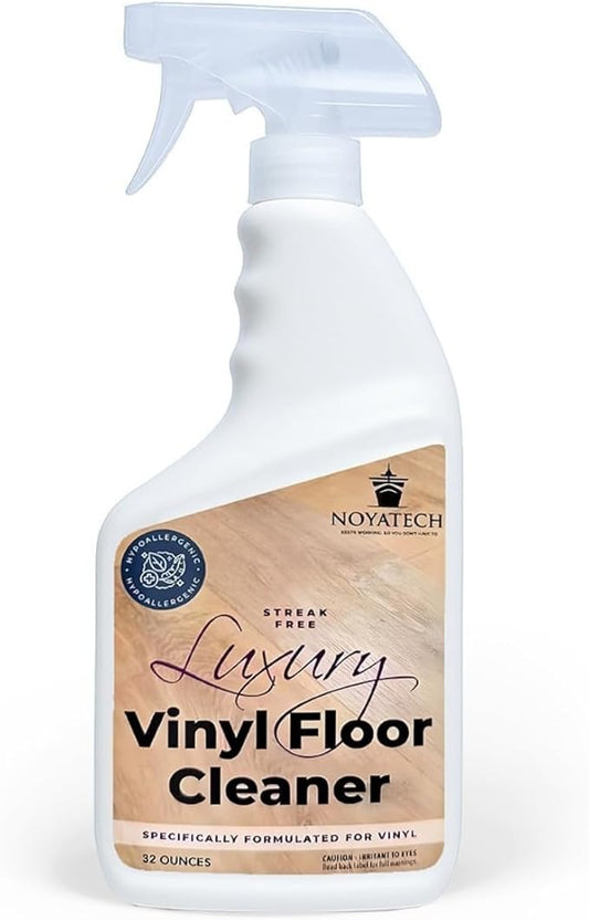 Luxury Vinyl Floor Cleaner for LVP & Wood Floors – Streak-Free, Pet Safe, Non-Toxic Formula – Gentle, Residue-Free Cleaning for Luxury Vinyl Plank, Sealed Wood & Laminate Floors (32)