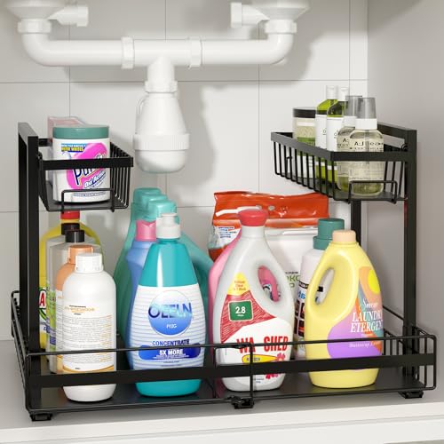 NADAMOO Expandable Under Sink Organizer, 2-Tier Pull | All Products - Image 2