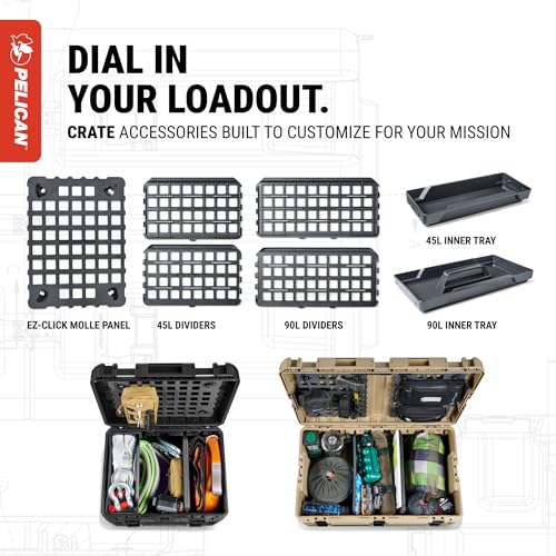 Pelican Crate - 45 Liter Storage Case - Cargo Box, Transport Case - Image 7