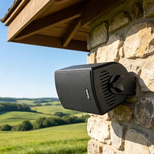 Saiyin Outdoor Indoor Speakers Wired, 4Ω Wall Speakers for Patio - Image 3