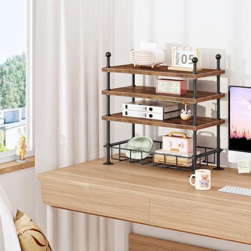 HOOBRO Kitchen Countertop Organizer, 4-Tier Adjustable Kitchen - Image 5