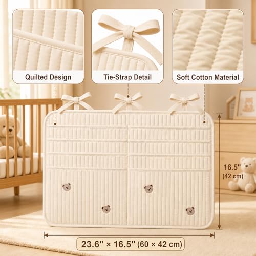 Bedside Caddy Nursery Playpen Organizer, Hanging Crib Book - Image 6
