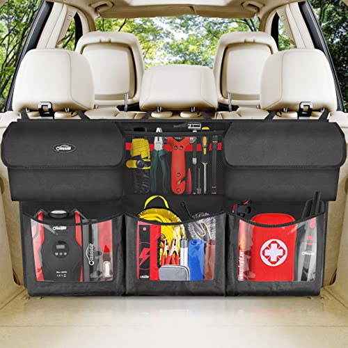 Oasser Trunk Organizer for Car, 6 Storage Compartments 40x19inch - Image 2
