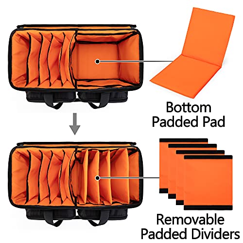 Trunab DJ Cable File Bag with Detachable Padded Bottom - Image 4