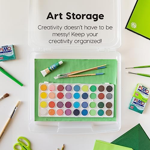IRIS USA Board Game Storage |Made in USA| Slim Craft Case - Image 7