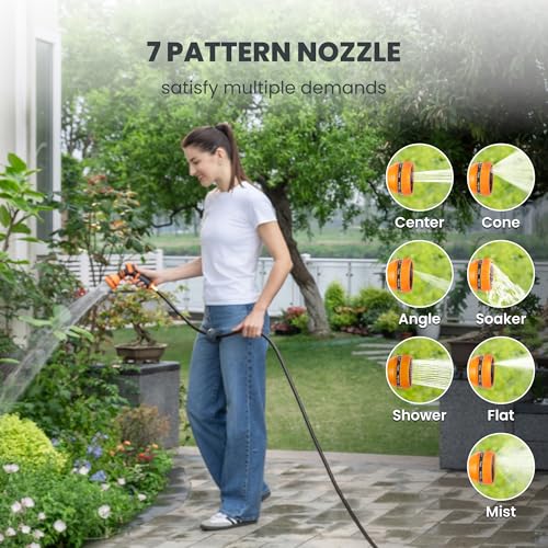 Giraffe Tools Retractable Garden Hose Reel 1/2"100FT Metal - Image 5