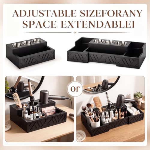 Gerrii Extendable Hair Tool Organizer, 12.6 to 25 Inch - Image 6