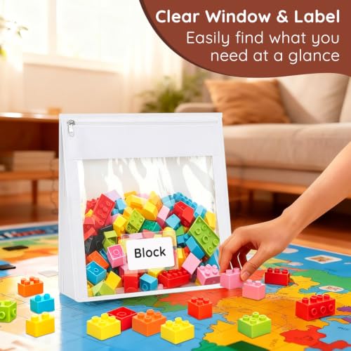 Over Door Toy Storage Organizer, Hanging Bags with 5 - Image 5