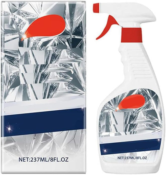 Chandelier Cleaner Drip Dry Spray, Chandelier Cleaner Drip Dry Spray No Wipe, Spray Away Dust Remover, Crystal,Figurine, Crystal Cleaner, Streak-Free Shine on Crystal (1pcs)