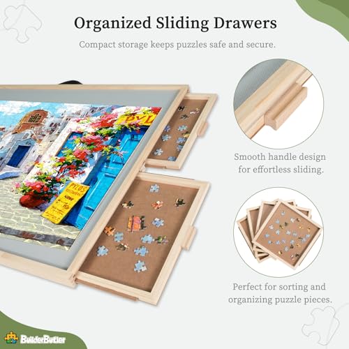 1500 Pieces 2-in-1 Tilting & Rotating Puzzle Board – - Image 5