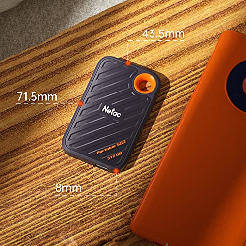 Netac 512GB Extreme Portable SSD External Solid State Drives Up - Image 6